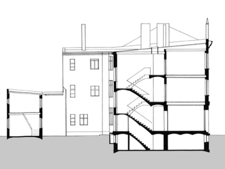 bauplan schnitt b